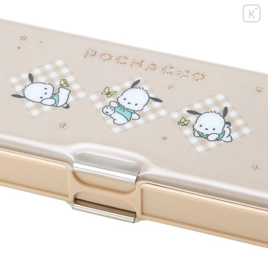 Japan Sanrio Original Double-sided Pencil Case - Pochacco - 6