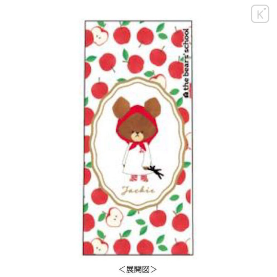 Japan The Bears School Jetstream 3 Color Multi Ballpoint Pen - Jackie : Apple Girl - 3