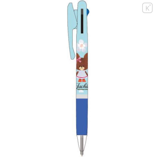Japan The Bears School Jetstream 3 Color Multi Ballpoint Pen - Jackie : Flower - 1