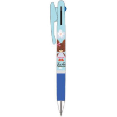 Japan The Bears School Jetstream 3 Color Multi Ballpoint Pen - Jackie : Flower
