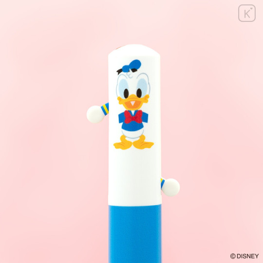 Japan Disney Two Color Mimi Pen - Donald Duck / Character - 3