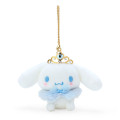 Japan Sanrio Original Bag Charm Mascot Holder - Cinnamoroll : Exciting Tiara - 1