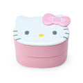 Japan Sanrio Original Face Shaped Accessory Tray 2 Tiers - Hello Kitty - 1