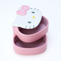 Japan Sanrio Original Face Shaped Accessory Tray 2 Tiers - Hello Kitty - 2