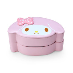 Japan Sanrio Original Face Shaped Accessory Tray 2 Tiers - My Melody