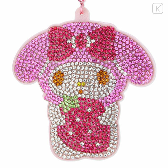 Japan Sanrio Original Glitter Deco Key Holder - My Melody - 3