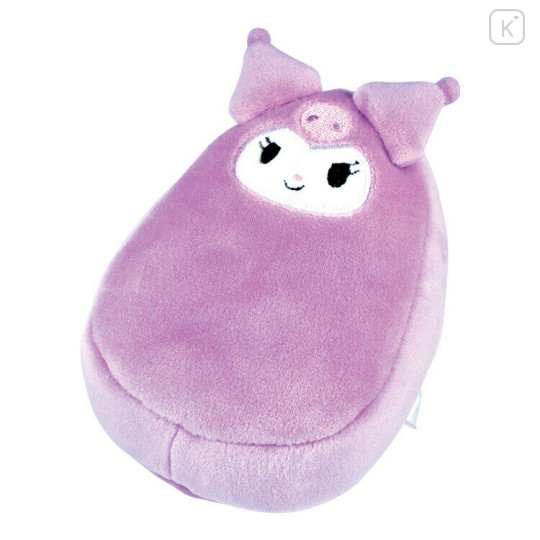 Japan Sanrio Smartphone Stand Mouse Cushion - Kuromi - 1