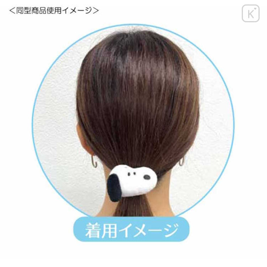 Japan Sanrio Stuffed Mascot Hair Tie - Kuromi - 2