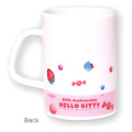 Japan Sanrio Ceramic Mug - Hello Kitty Pink / 50th Anniversary - 2
