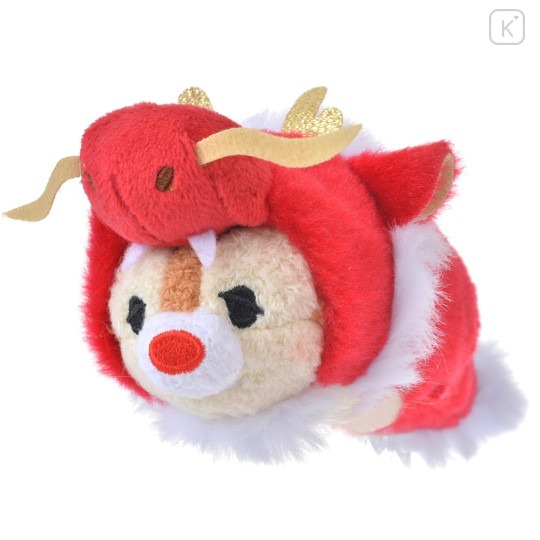 Japan Disney Store Tsum Tsum Mini Plush (S) - Dale : 2024 Year of Dragon - 1