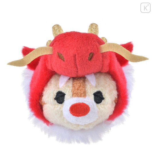 Japan Disney Store Tsum Tsum Mini Plush (S) - Dale : 2024 Year of Dragon - 2