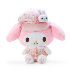 Japan Sanrio Mascot Plush Toy (S) - My Melody / Gingham Casquette