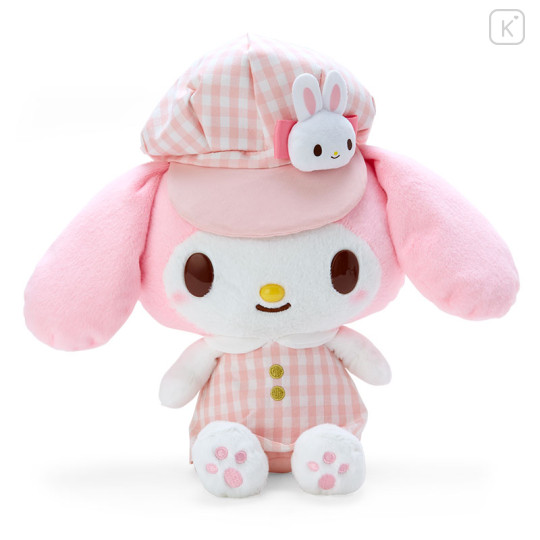 Japan Sanrio Plush Toy (M) - My Melody / Gingham Casquette - 1