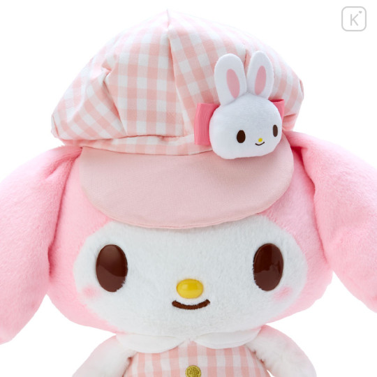 Japan Sanrio Plush Toy (M) - My Melody / Gingham Casquette - 3