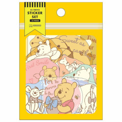Japan Disney Vinyl Deco Sticker Set - Pooh & Friends / Laptop Tablet