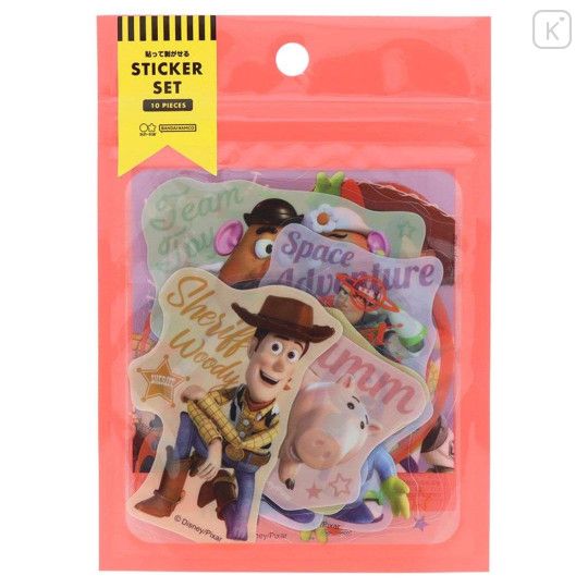 Japan Disney Vinyl Deco Sticker Set - Toy Story / Laptop Tablet - 1