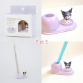 Japan Sanrio Toothbrush Stand Mascot - Kuromi / Purple - 2