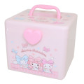 Japan Sanrio Portable Accessory Case (M) - My Melody & Cinnamoroll & Wish Me Mell : Pink - 1