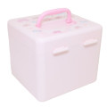 Japan Sanrio Portable Accessory Case (M) - My Melody & Cinnamoroll & Wish Me Mell : Pink - 2