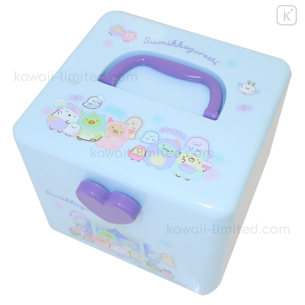 Japan San-X Portable Accessory Case (M) - Sumikko Gurashi / Ghost Park