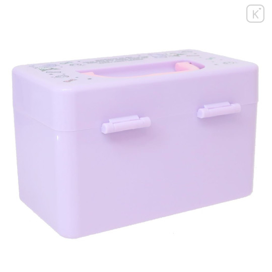 Japan Sanrio Portable Accessory Case (S) - Kuromi / Purple - 2