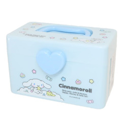 Japan Sanrio Portable Accessory Case (S) - Cinnamoroll / Blue