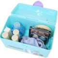 Japan Sanrio Portable Accessory Case (S) - Hangyodon : Blue - 5