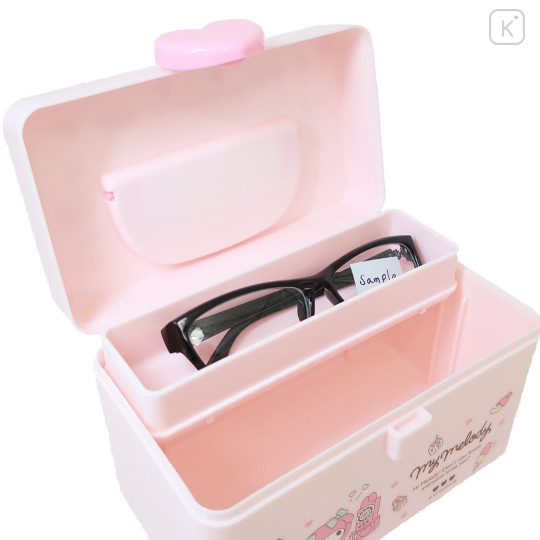 Japan Sanrio Portable Accessory Case (S) - My Melody : Pink - 3