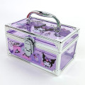 Japan Sanrio Portable Accessory Case (S) - Kuromi / Transparent - 1