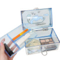 Japan Sanrio Portable Accessory Case (S) - Cinnamoroll : Transparent - 2