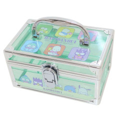 Japan Sanrio Portable Accessory Case (S) - Boys Hapidanbui / Transparent