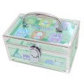 Japan Sanrio Portable Accessory Case (S) - Boys Hapidanbui / Transparent - 1