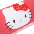 Japan Sanrio Glasses Case - Hello Kitty / Gingham Red - 3