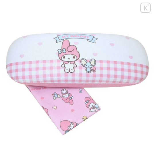 Japan Sanrio Glasses Case - My Melody & Friends / Gingham - 1