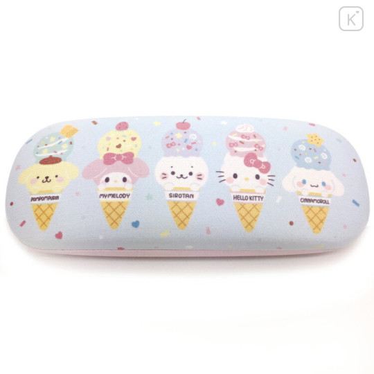 Japan Sanrio × Sirotan Glasses Case - Characters : Ice Cream - 1