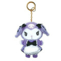 Japan Sanrio Premium Mascot Holder - Kuromi / Purple - 1