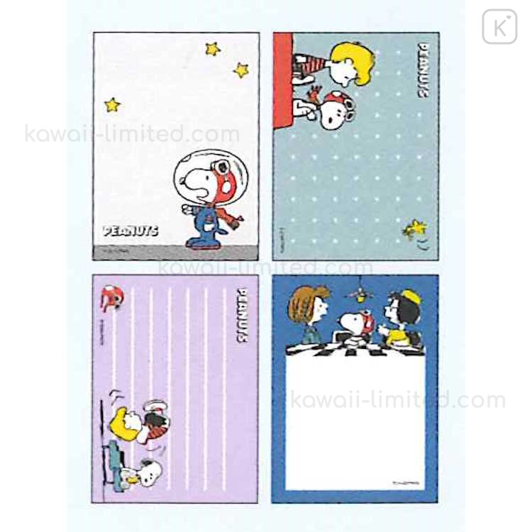 Japan Peanuts Mini Notepad - Snoopy / Pilot