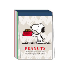 Japan Peanuts Mini Notepad - Snoopy / Food