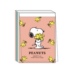Japan Peanuts Mini Notepad - Snoopy / Hug