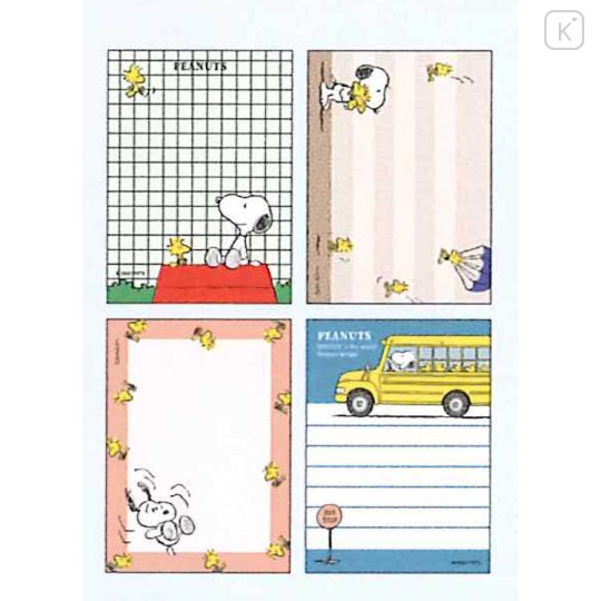 Japan Peanuts Mini Notepad - Snoopy / Hug - 2