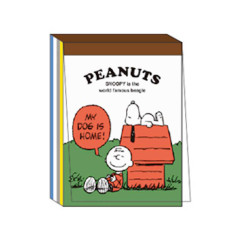 Japan Peanuts Mini Notepad - Snoopy / Kids