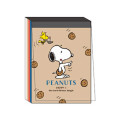 Japan Peanuts Mini Notepad - Snoopy / Cookies - 1