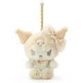 Japan Sanrio Original Mascot Holder - Kuromi : Christmas White - 1