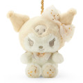 Japan Sanrio Original Mascot Holder - Kuromi : Christmas White - 2