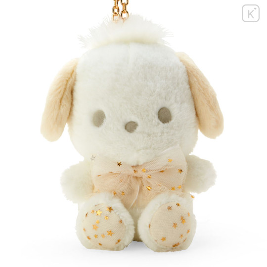 Japan Sanrio Original Mascot Holder - Pochacco : Christmas White - 2