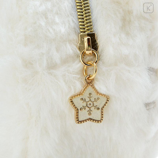 Japan Sanrio Original Pouch - Hello Kitty : Christmas White - 5