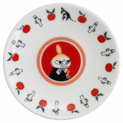 Japan Moomin Mini Plate - Little My / Mandarin Orange