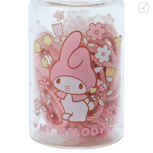 Japan Sanrio Hair Tie Set with Jar - My Melody - 3