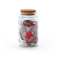 Japan Sanrio Hair Tie Set with Jar - Marron Cream