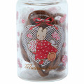 Japan Sanrio Hair Tie Set with Jar - Marron Cream - 3